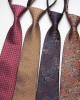 Hot-selling 8cm formal business tie, men's zippered lazy tie, small flower and cashew pattern, various colors