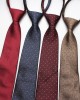 Hot-selling 8cm formal business tie, men's zippered lazy tie, small flower and cashew pattern, various colors