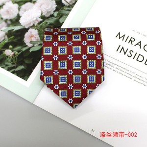 2023 new 9cm printed men's ties, factory in stock, business casual and fashionable British-style suit ties