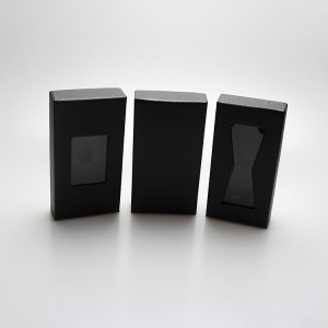 Exquisite bow tie gift box, rectangular black box for student holiday wedding gifts