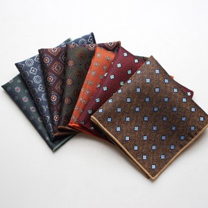 Polyester suit pocket square, suit and dress accessory, chest handkerchief, small handkerchief for wedding host banquet business. Wholesale