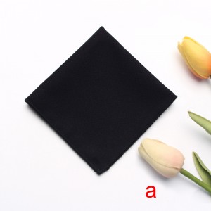 New men's suit pocket squares, striped retro and fashionable wool blend handkerchiefs, manufacturers in stock and wholesale