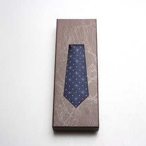 2025 wedding tie packaging boxes, brown gift boxes, rectangular navy gift boxes, wholesale