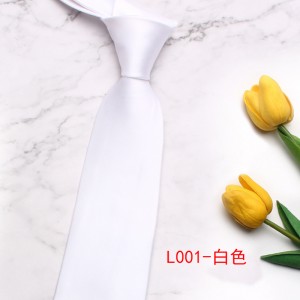 Solid color ties in stock. New business casual men's ties and suit accessories, 8cm hand-tied solid color tie manufacturer.