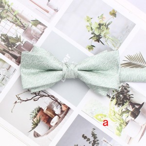 Lei'er cashew flower bow tie, Chinese-style bow tie for formal photography, fashionable maple leaf bow tie accessory manufacturer.