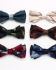 New striped colorblock double-layered bow ties, business-chic, British-style suit accessories, wedding bow tie manufacturers, wholesale