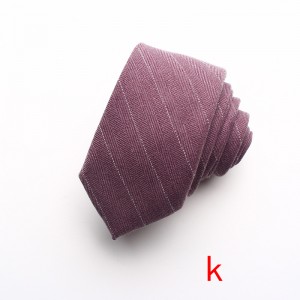 New Wool Blend 6cm Ties, Striped Plaid Ties for Men, Groomsmen Suit Shirt Accessories, Wholesale Ties