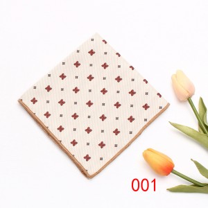 Leier men's suit pocket squares, patterned wedding chest scarves, handkerchiefs, small party squares, suit accessories, manufacturer
