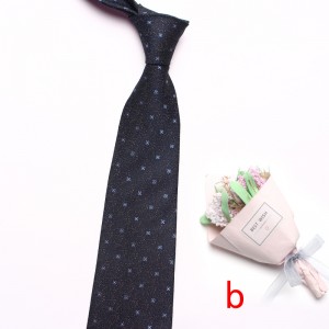 New business men's ties. 8cm professional casual striped hand-tied ties for suit accessories, available from manufacturers.