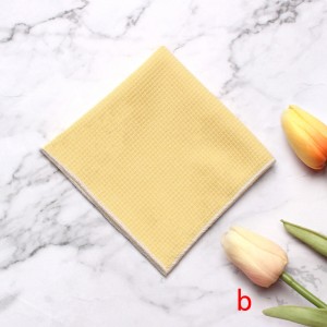 Men's solid-color suit pocket squares, British-style knitted cotton party squares, formal dress chest scarves, pocket scarves
