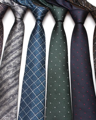 8cm men's business formal professional tie, casual striped geometric plaid pattern, in stock, tie wholesale