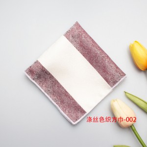 New men's suit pocket squares, thick striped, retro-style, fashionable gentleman handkerchiefs, in stock, wholesale