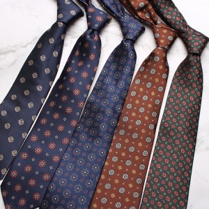 8cm men's business banquet formal wear, groom's shirt striped ties with various patterns