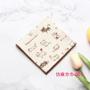 Factory wholesale men's handkerchiefs, chest towels, and pocket squares. Casual printed small squares and imitation linen pocket squares are available.