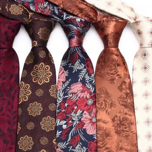Lei'er men's ties, ready-to-stock wholesale, business yarn-dyed formal polyester hand-tied ties, groom's wedding 8cm ties.