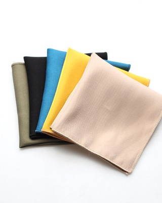 2025 men's suit pocket squares, solid-color wedding handkerchiefs, small squares, and chest towels are available.